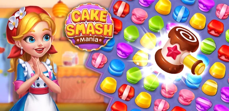 Cake Smash Mania - Match 3 screenshots