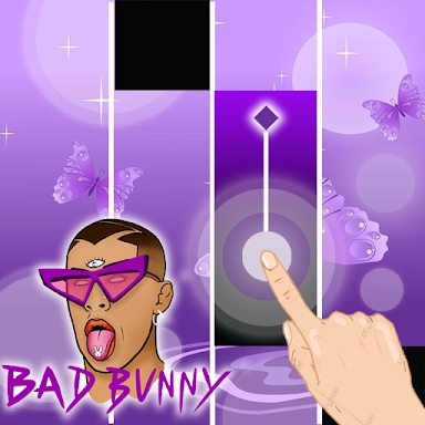 Bad Bunny - Piano Tiles Game Songs screenshots