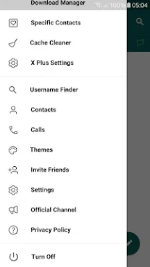 X Plus Messenger screenshots