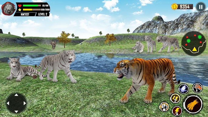 Wild Tiger Simulator 3D Games screenshots