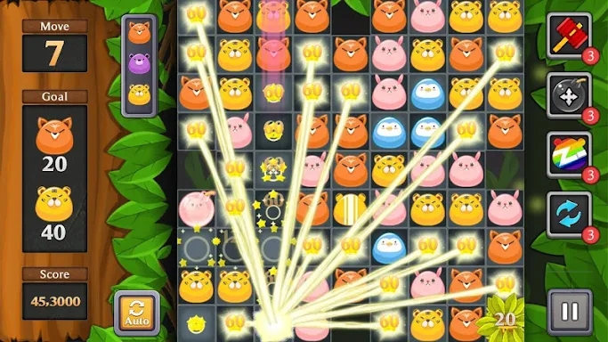 Jungle Match Puzzle screenshots