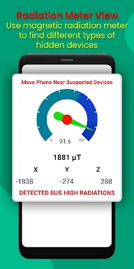 Hidden devices detector screenshots