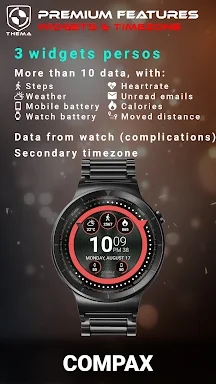 Compax Watch Face screenshots