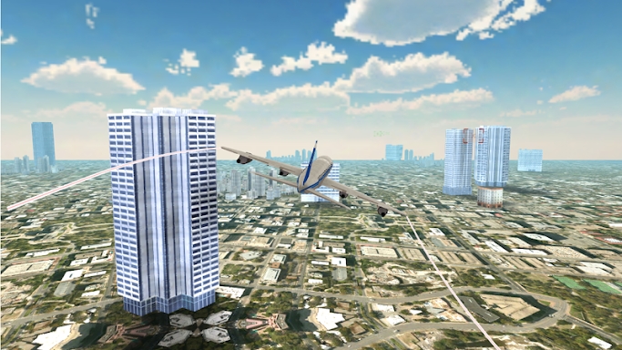 Flight Simulator City Airplane screenshots