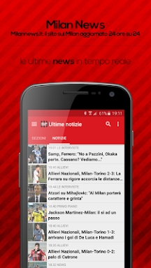 Milan News screenshots