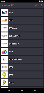 TV Malaysia Live Streaming screenshots