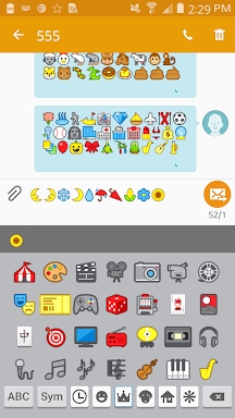 Emoji Font Message Maker screenshots