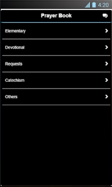 Mobile Prayer Book screenshots