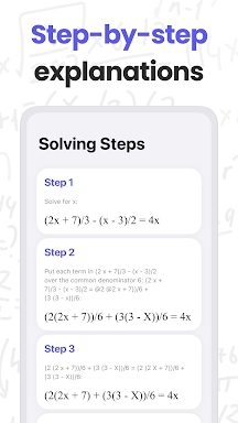 MathMaster: Math Solver & Help screenshots