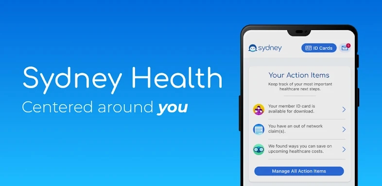 Sydney Health screenshots