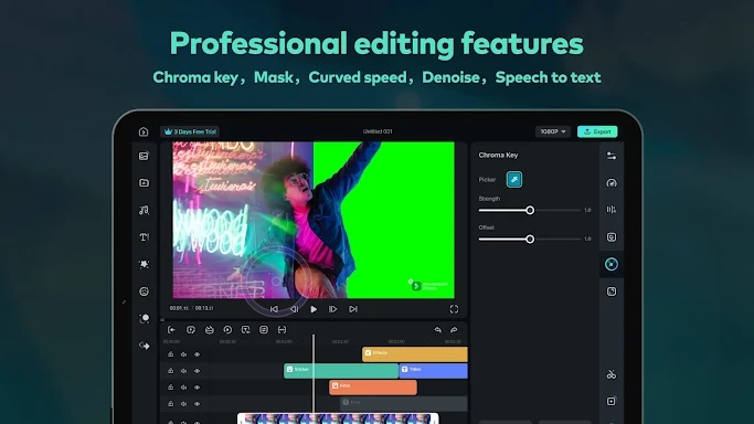FilmoraHD - Video Creator screenshots