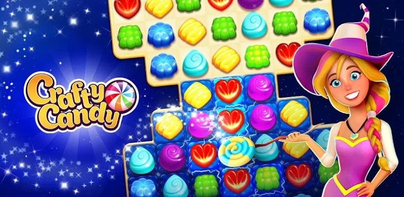 Crafty Candy - Match 3 Game screenshots
