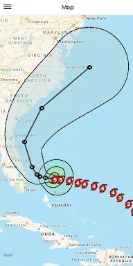 Tropical Hurricane Tracker screenshots