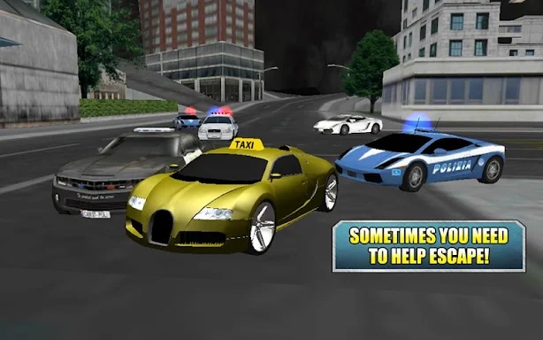 Crazy Driver Taxi Duty 3D screenshots