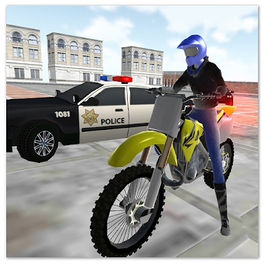 Motocross Racing Cop Game screenshots
