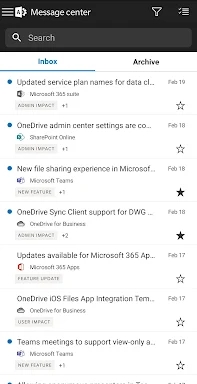 Microsoft 365 Admin screenshots