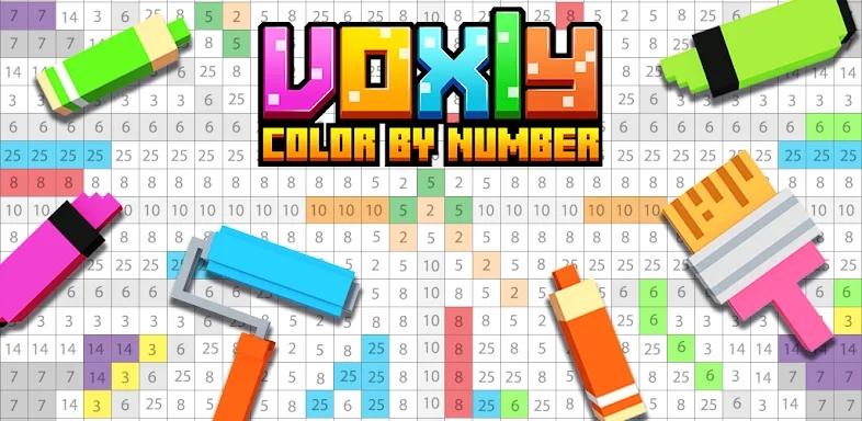 Voxly: 3D Color by Number. screenshots