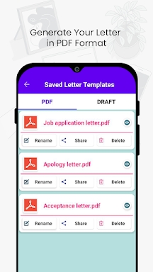 Letter Templates Offline screenshots