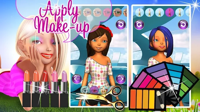 Princess 3D Salon - Girl Star screenshots