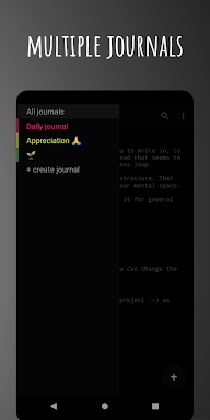 Simple Journal screenshots