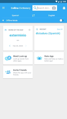 Spanish Dictionary and Grammar screenshots