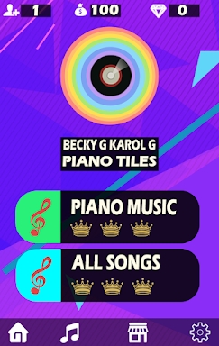 Becky G Karol G Mamiii Piano screenshots