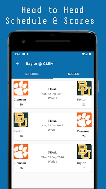 2022 College Football Scores screenshots