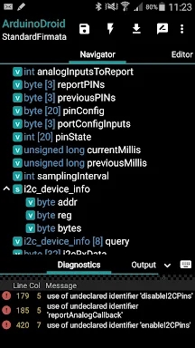 ArduinoDroid - Arduino/ESP8266 screenshots
