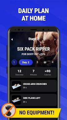 Six Pack Abs Workout screenshots