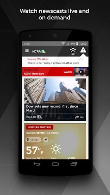 KCRA 3 News and Weather screenshots