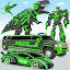 Limo Car Dino Robot Car Game icon