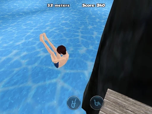 Cliff Diving 3D Free screenshots