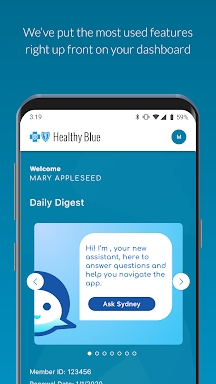 Healthy Blue screenshots