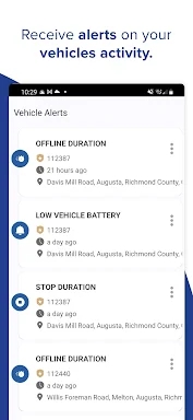 SYNC GPS screenshots