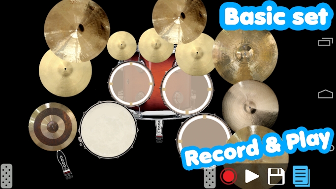 Drum set screenshots