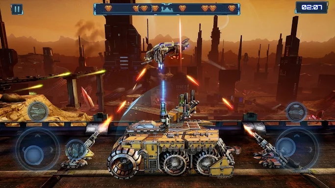 Red Siren: Robot and Mecha War screenshots