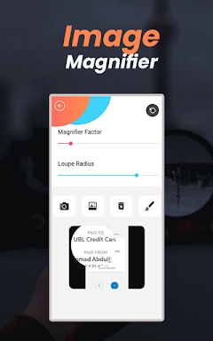Magnifier glass with Light screenshots