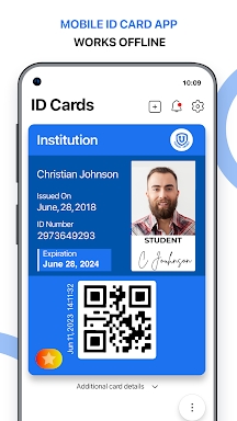 ID123 Digital ID Card App screenshots