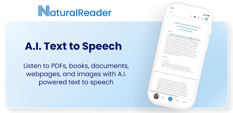 NaturalReader - Text to Speech screenshots