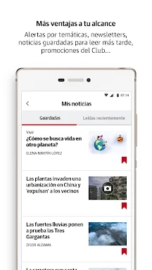 El Correo screenshots