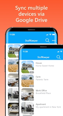 StuffKeeper: Home inventory screenshots