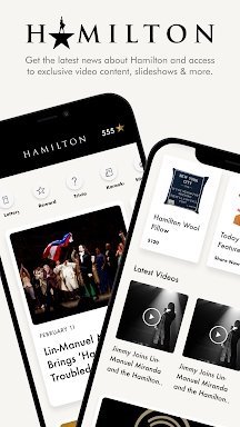 Hamilton — The Official App screenshots