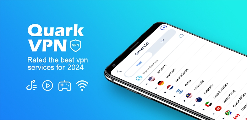Speedy Quark VPN - VPN Master screenshots