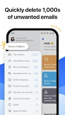 Clean Email - Inbox Cleaner screenshots