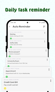 ScheduleUP: Auto Text Reply screenshots