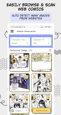 Manga Translator screenshots