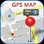 GPS Map Navigation Route Find icon