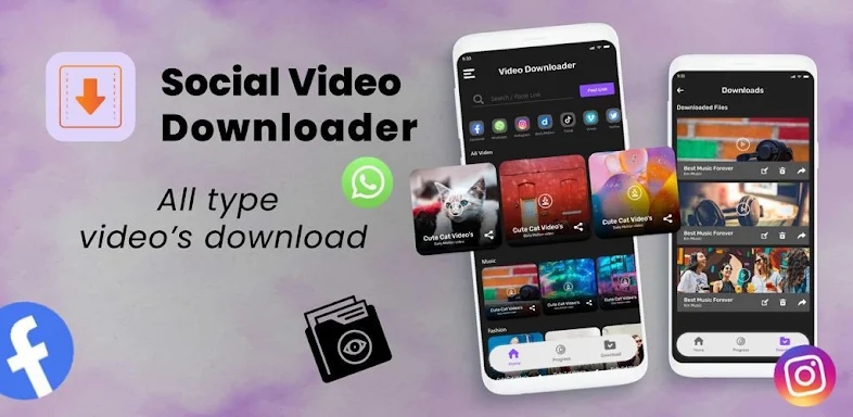 Videodr All Video Downloader screenshots