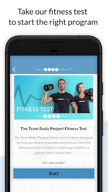 Team Body Project screenshots