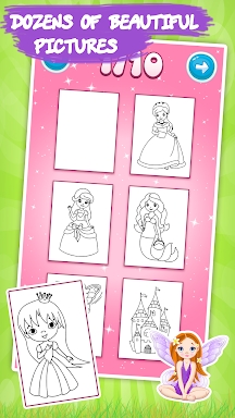 Princess Coloring - Kids Fun screenshots